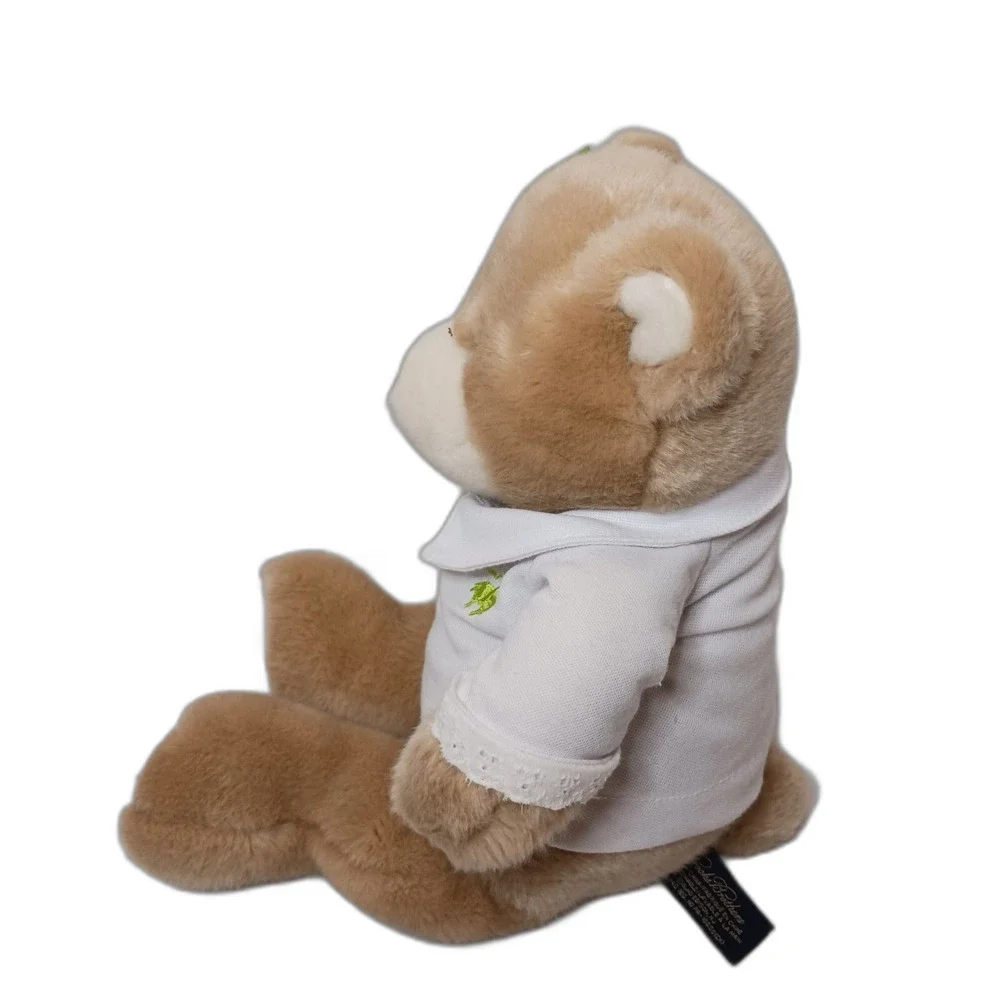 Brooks Brothers 15” Teddy Bear Plush with Shirt bow